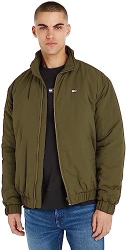 Tommy Jeans TJM Essential męska kurtka wyściełana, Drab oliwkowy zielony, S