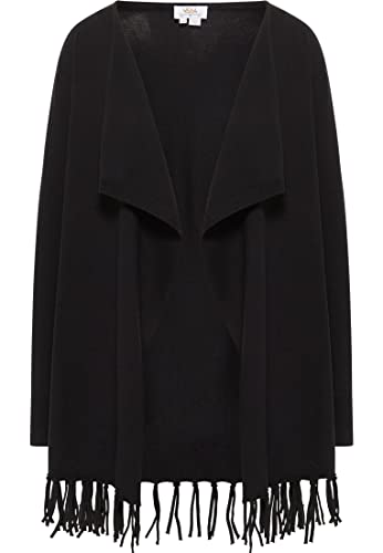 usha FESTIVAL Dzianinowy kardigan damski 15526483, czarny, M-L