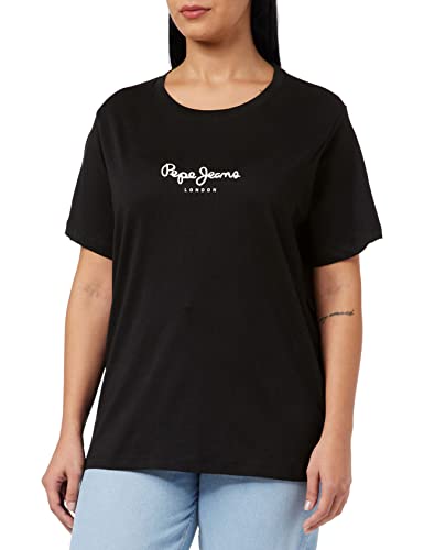 Pepe Jeans Camila Koszulka damska, Czarny (czarny), S