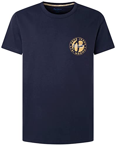 Pepe Jeans Kurtka męska kogut, Niebieski (Dulwich), S