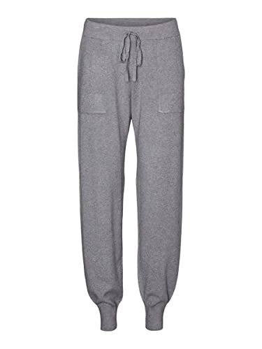 VERO MODA Damskie spodnie VMNANCY NW Pants GA NOOS, średni szary melanż, S