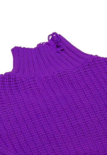 gaya Damski sweter z golfem liliowy XS/S, liliowy, XS