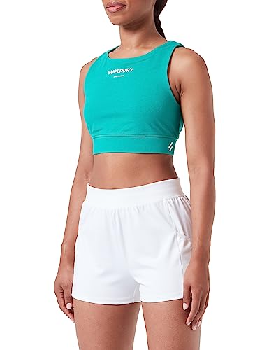 Superdry Code Core Sport Biustonosz Top Koszula damska, Beverly Green, 38