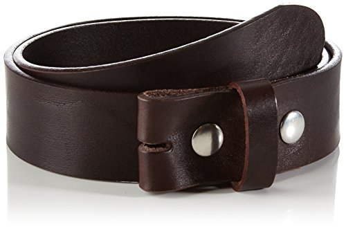 MGM Unisex pasek na zatrzaski skóra kurczliwa pasek, Brązowy (Dkl.braun 2), 105