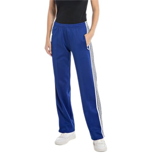 Replay Damskie spodnie do biegania Comfort Fit, 790 Royal Blue, XS