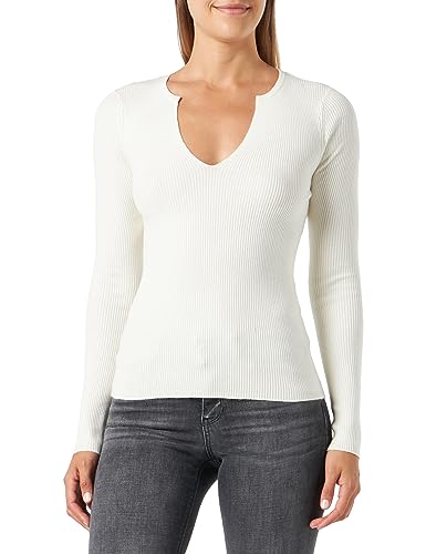 Bestseller A/S Damski sweter VMPATSY LS V-Neck GA Boo, brzoza, L, Birch, L