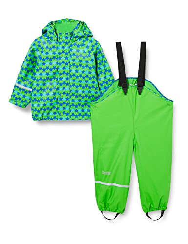 CareTec Dzieci Unisex Deszcz Gry, Zielony, 12-18 meses