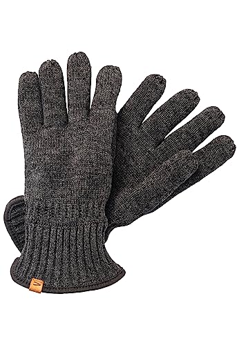 camel active Basic Strickhandschuh Rękawiczki, Schwarz, L, Schwarz, L