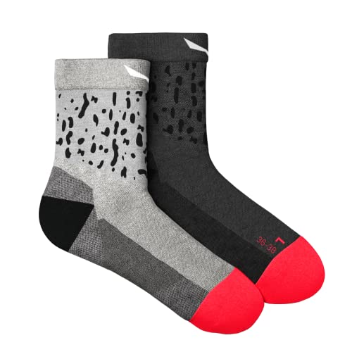 Salewa MTN Trn Sal. Am W Qrt Sock Skarpety, Grège/0620/6080, 38 Damskie