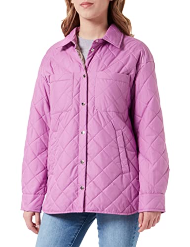 Geox Damska kurtka Asheely, fioletowa, rozmiar 46, Afrykański fiolet, 46