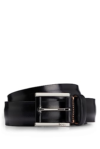 BOSS Męski pasek T-Lino_Sz35, czarny 1, 95, czarny (Black1)
