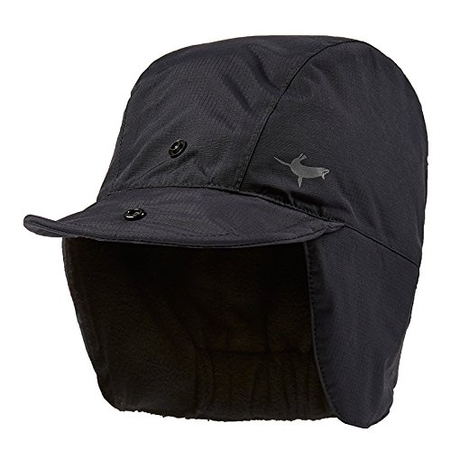 SEALSKINZ Unisex wodoodporna czapka ekstremalnie zimna, czarna, L