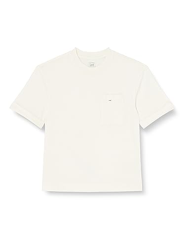 Lee Koszulka damska z kieszonką, beżowy, L