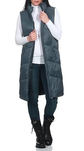Bestseller A/S VMUPPSALA 3-4 Waistcoat NOOS Kamizelka damska, Stormy Weather, L, Stormy Weather, L
