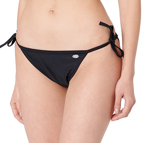 Wysokociśnieniowe pończochy bikini damskie, czarny, 36