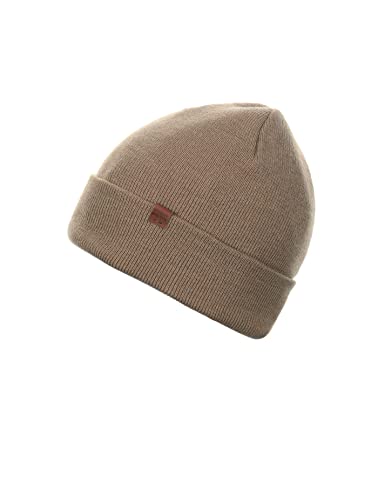 BICKLEY + MITCHELL Women's Basic Turncuff Womens 2006-01-10-15 czapka beanie, beżowa, jeden rozmiar