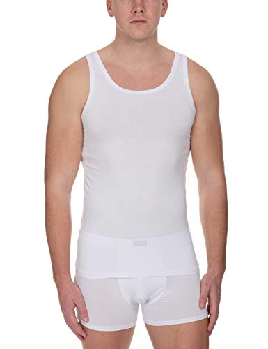 Bruno Banani Sportshirt Infinity Biustonosz tank top Mężczyźni, Biały (biały 001), S