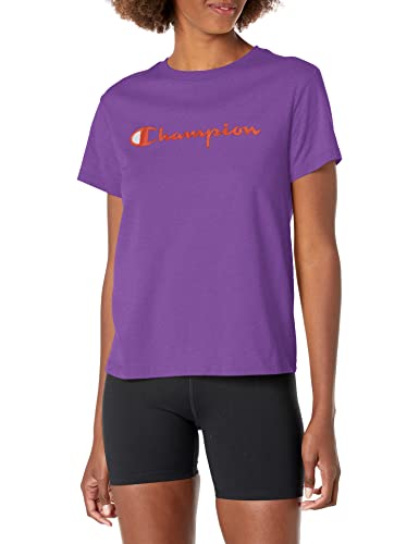 Champion Klasyczny T-shirt damski, Creative Mauve-y08113, XS