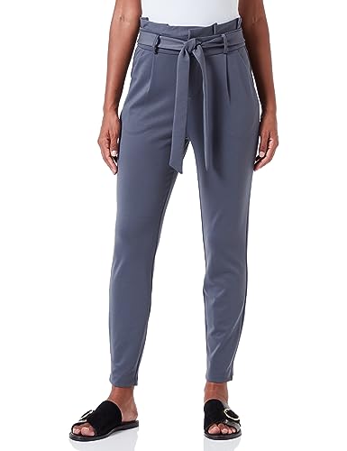 Bestseller A/S Damskie spodnie VMLUCCAEVA HR Paperbag Pant GA NOOS, Ombre Blue, XL/32, Ombre Blue, (XL) W / 32L