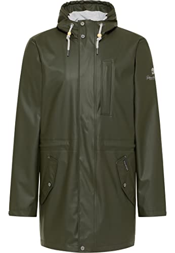 Schmuddelwedda Płaszcz przeciwdeszczowy męski 36323368, ciemnooliwkowy-271, XL