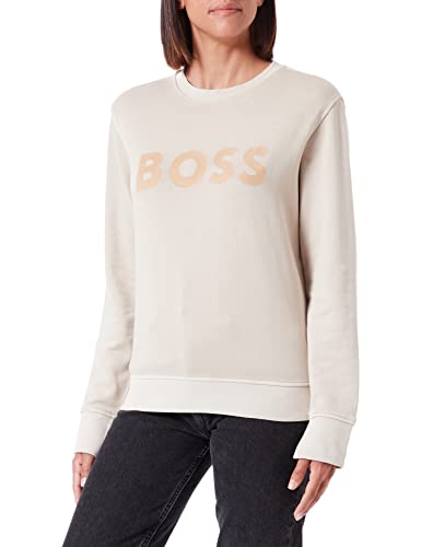 BOSS Bluza damska, średni beż, XL (DE)