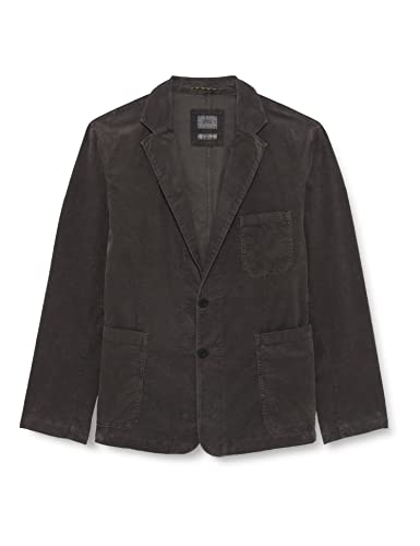 camel active Męska marynarka 442185/8I34, luźny blezer, ciemny brąz, 48 (DE)