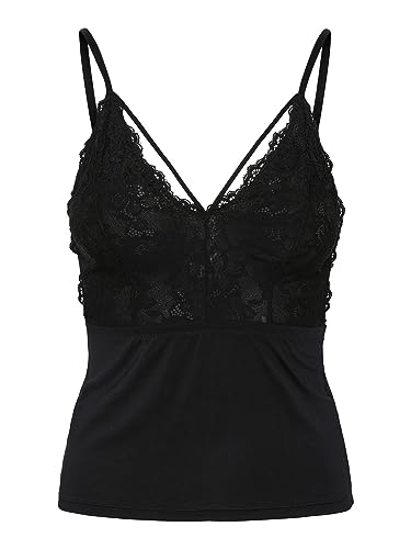 Bestseller A/S PCNICHELLE Strap Top NOOS, czarny, XS