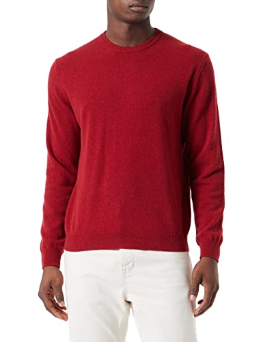 United Colors of Benetton Koszulka męska G/C M/L 1002u1g34 sweter, czerwony kardynał 5a2, L