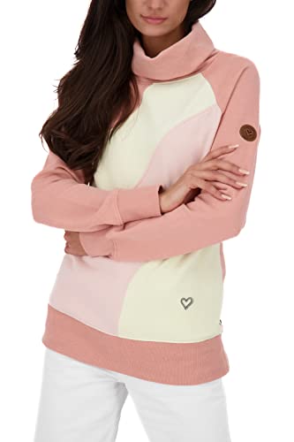 Alife and Kickin damska bluza BeaAK A bluza damska bluza z kapturem sweter XS-XXL, mahoń melanż, mahoń melanż