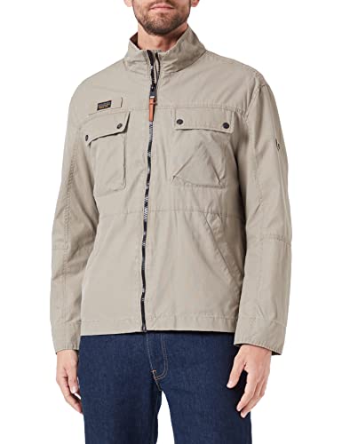 camel active Męska kurtka 430430/1U64, beżowa, 58, beżowy