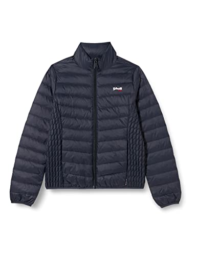 Schott NYC BAKERWRS damska kurtka puchowa lekka GARNIE Pióro Schott, Granatowy, XS Dorosły