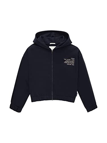 TOM TAILOR Dziewczęta Bluza dziecięca 1033146, 10668 - Sky Captain Blue, 128