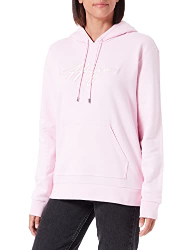 HUGO Damska bluza z kapturem Easy, Light/Pastel Pink682, M