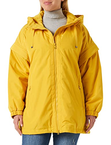 Geox Bleyze Down Coat damski płaszcz, Cejlon, żółty, 46