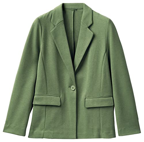 United Colors of Benetton Kurtka damska 28mvdw00f, zielona 2K7, 42, Zielony 2k7