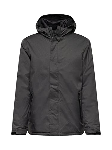 Killtec Męska kurtka funkcyjna/kurtka outdoorowa z kapturem - KOW 144 MN JCKT, antracyt, 4XL, 37415-000