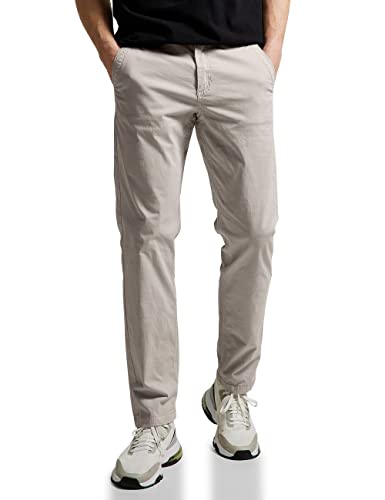 Street One MEN chinosy męskie, Jasny piasek beżowy, 29W / 34L