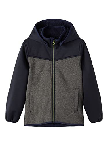 NAME IT Boy's NKMMADA Jacket Block FO kurtka, Dark Sapphire, 140, Dark Sapphire, 140