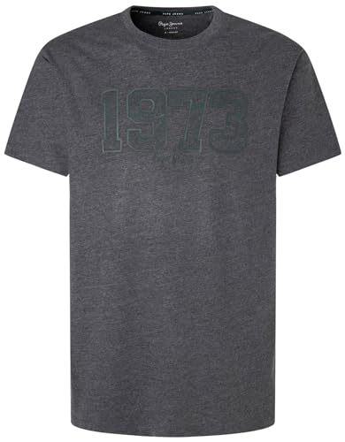 Pepe Jeans Koszulka męska Wyatt, Szary (ciemnoszary Marl), M