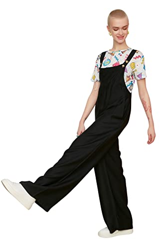 Trendyol Kombinezon damski Lots of Rompers, Czarny, 32
