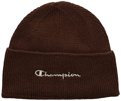 Champion Unisex_Adult Eco Futures czapka beanie czapka, brązowa, jeden rozmiar