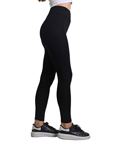 Bonateks DEBLMCTYT100003 Legginsy, czarne, L, Schwarz, L