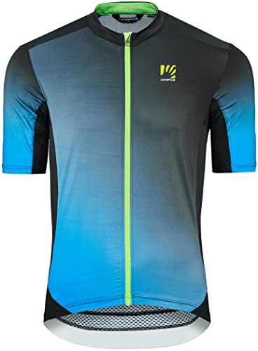 Karpos 2500883-071 Jump Jersey Koszulka Męska Print 2 Indigo B./Czarny/Zielony Rozmiar 3XL, Print 2 Indigo B./czarny/zielony, 3XL