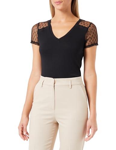 Naf Naf Oeleonor Koszulka damska, czarny, M