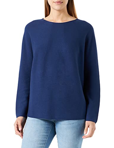 BOSS Damska bluza z dzianiny C_Falanda Dark Blue407, XS, Dark Blue407, XS