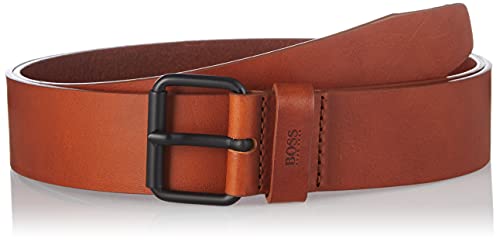 BOSS Męski pasek Serge-V_Sz40, średni brąz 216, 115, Medium Brown216