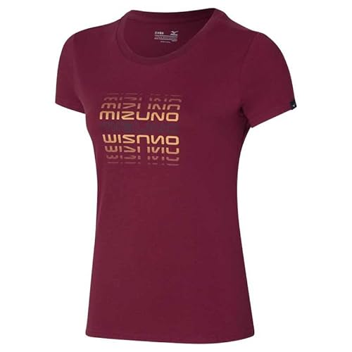 Mizuno Damska koszulka lekkoatletyczna, Cabernet, M, Cabernet, M