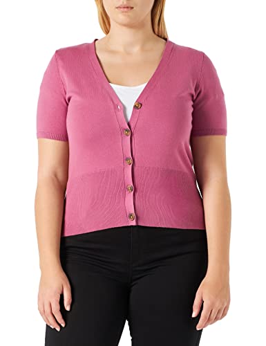 ESPRIT Kardigan z krótkimi rękawami, 505/Violet, XS