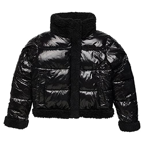 Replay Dziewczęca kurtka pikowana SG8270, 098 Black, 16A