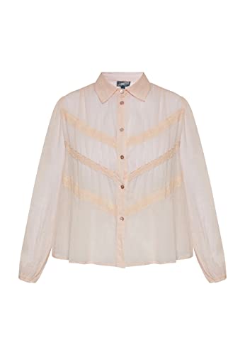 DreiMaster Vintage Damska bluzka bawełniana, różowa, XL, Rosa, XL